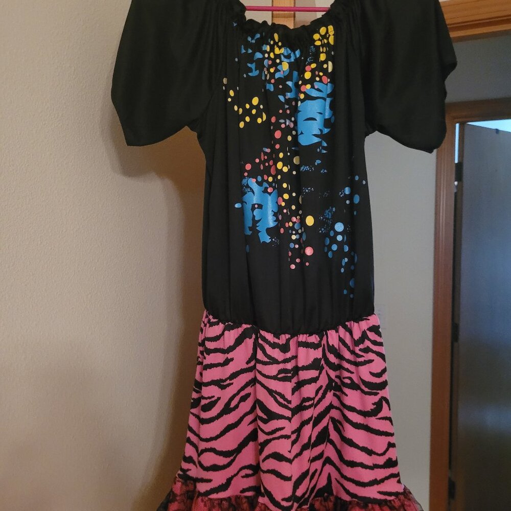 Fun 80s Costume with Accessories, Plus Size